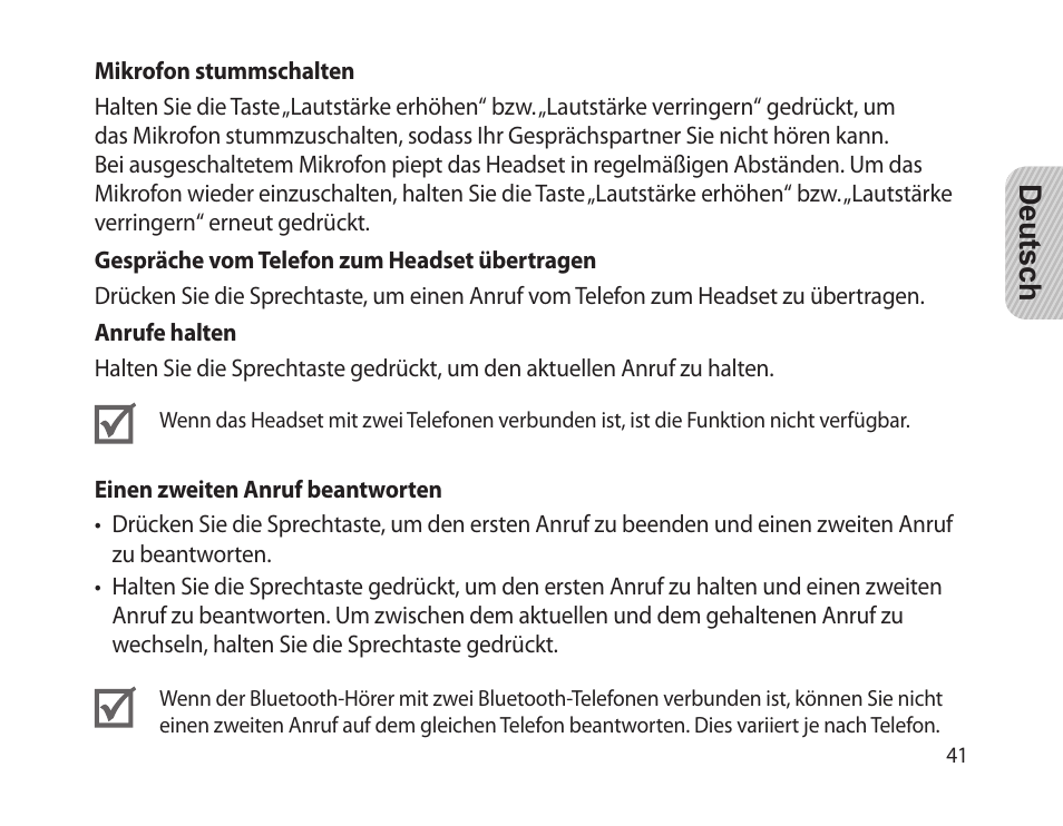 Samsung HM-1300 User Manual | Page 43 / 149