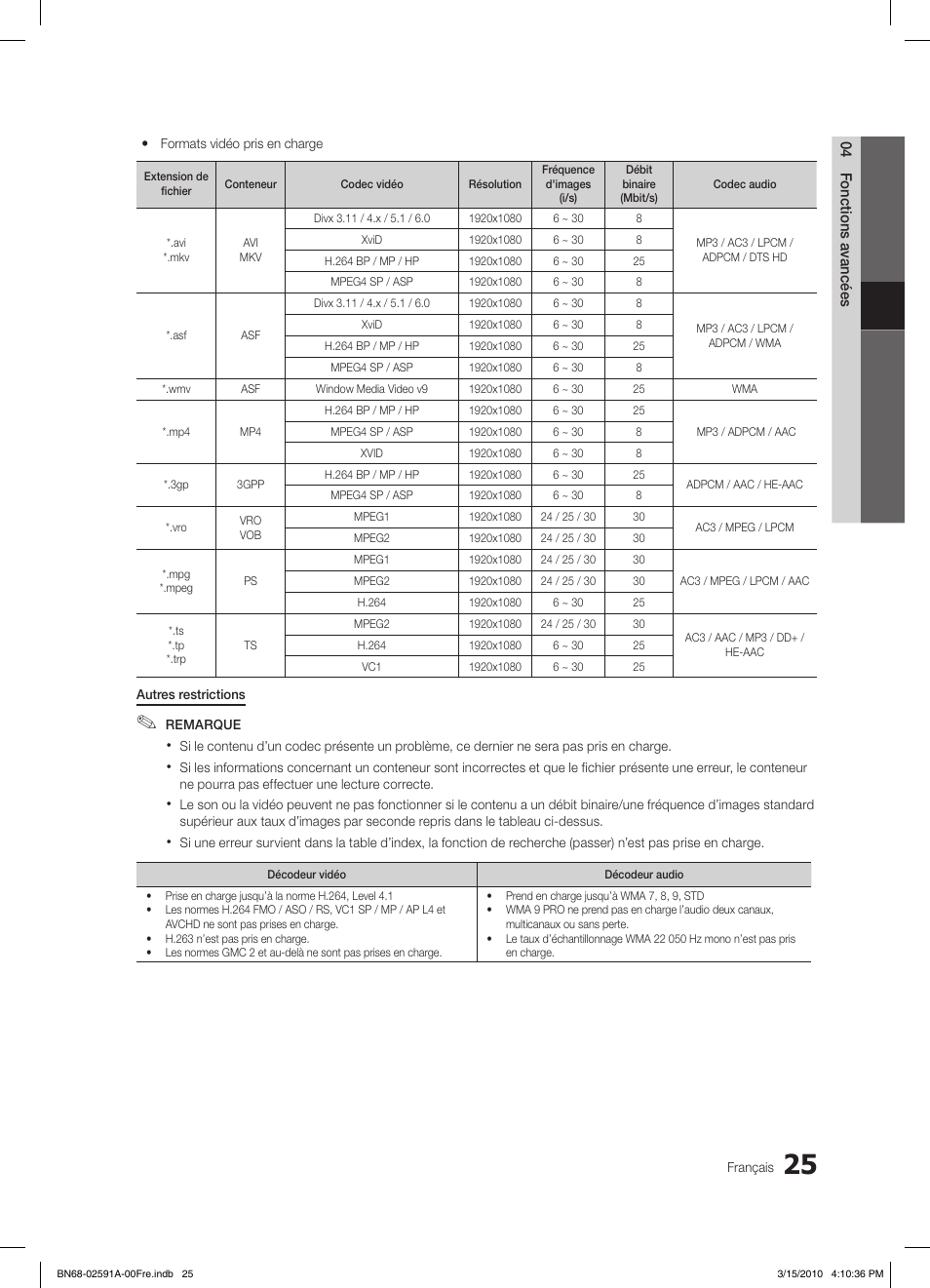 Samsung LE19C451E2W User Manual | Page 64 / 157