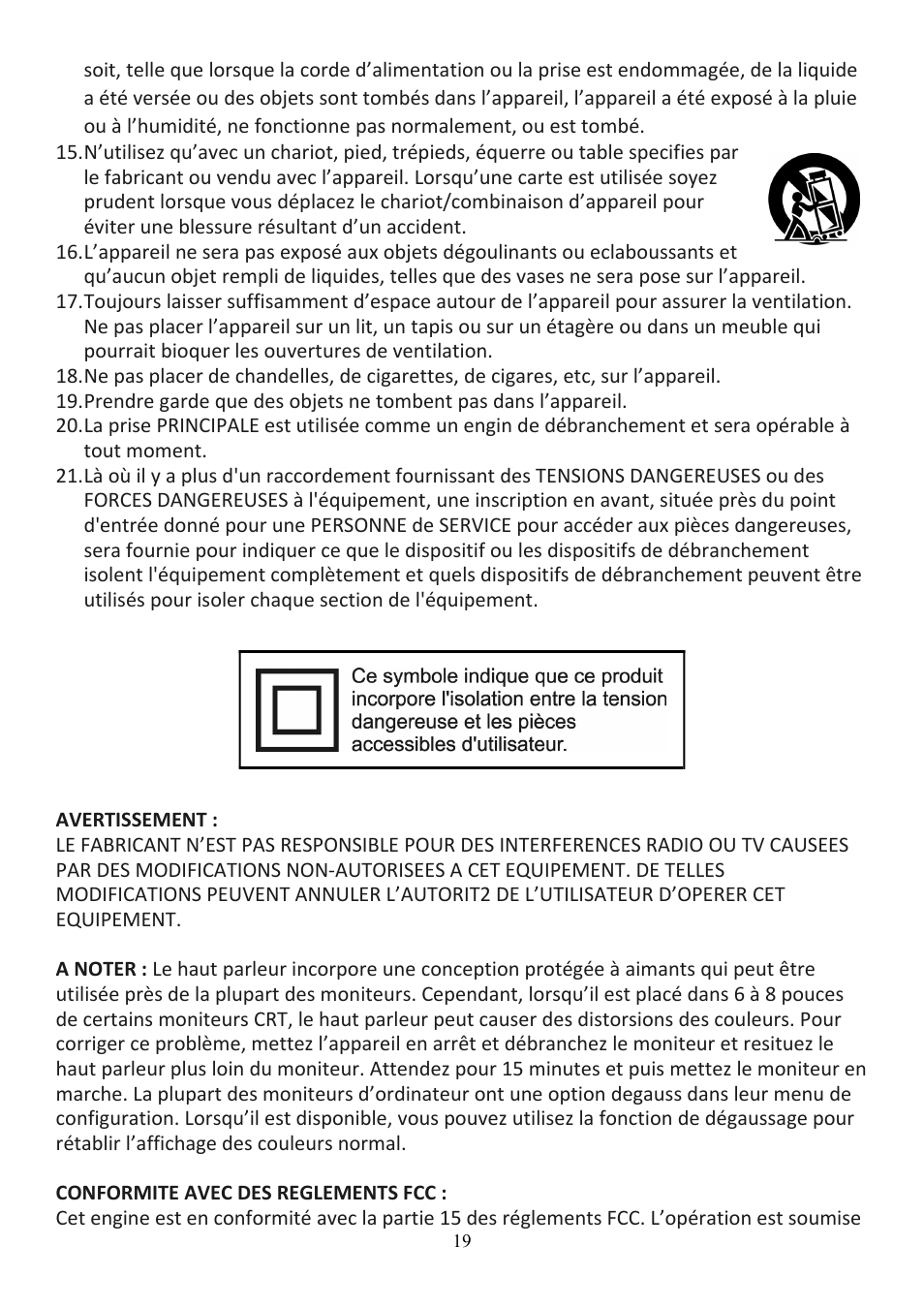 Audiovox CE208BT User Manual | Page 19 / 30