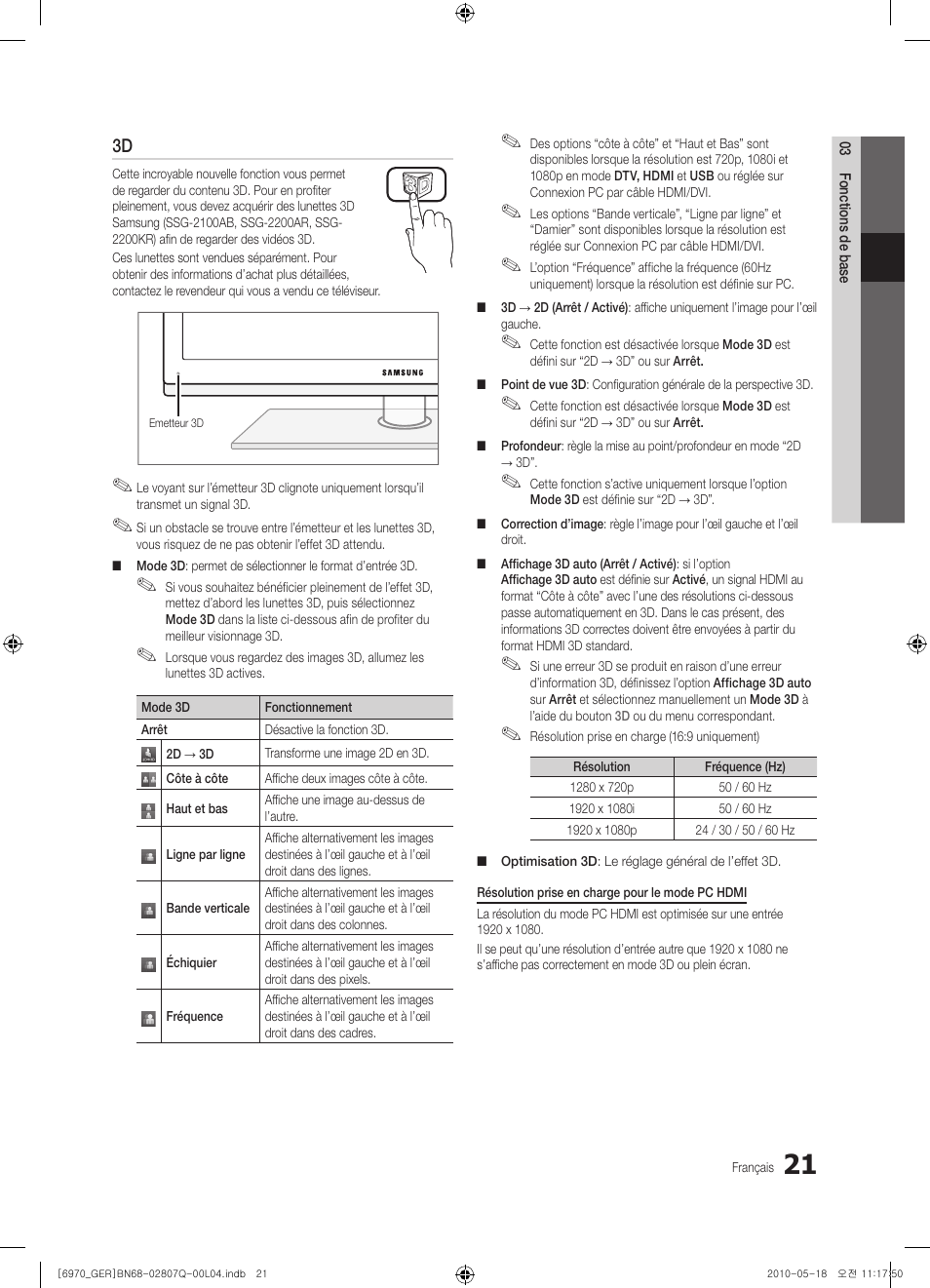 Samsung PS50C6970YS User Manual | Page 149 / 256