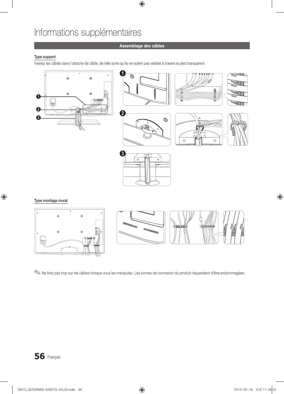 Informations supplémentaires | Samsung PS50C6970YS User Manual | Page 184 / 256