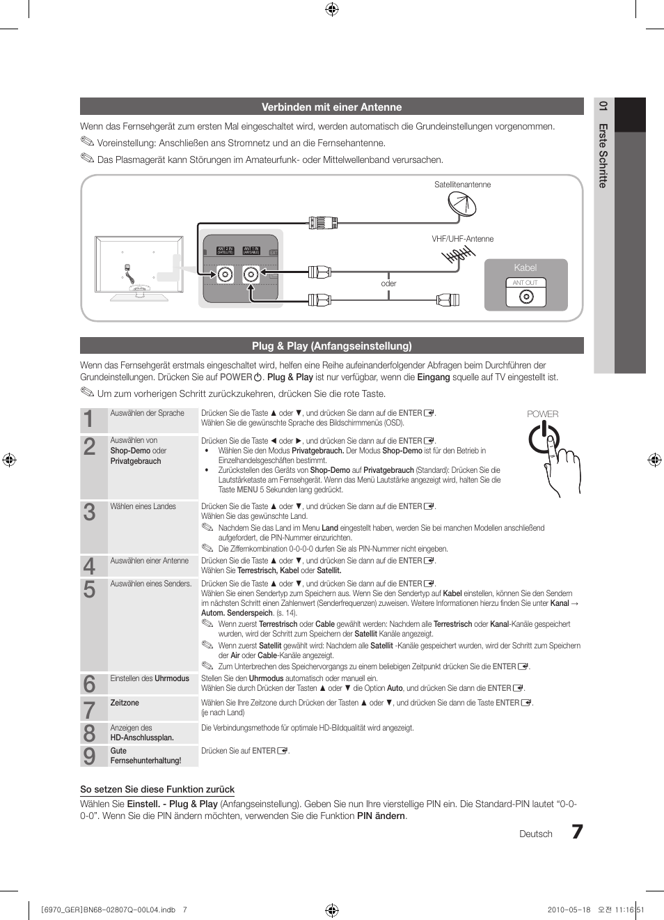 Samsung PS50C6970YS User Manual | Page 71 / 256