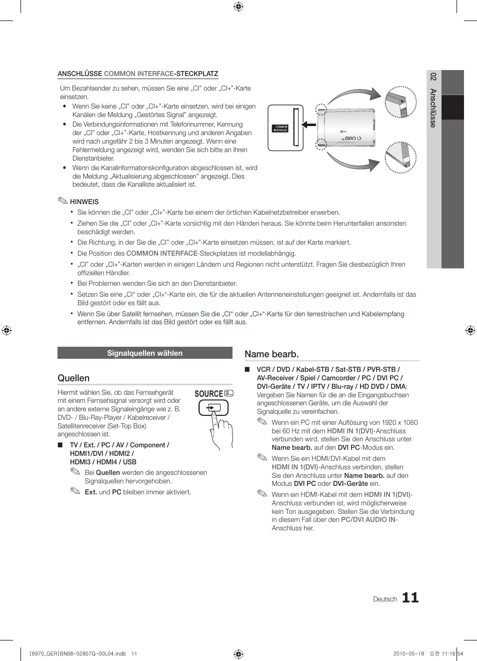 Samsung PS50C6970YS User Manual | Page 75 / 256