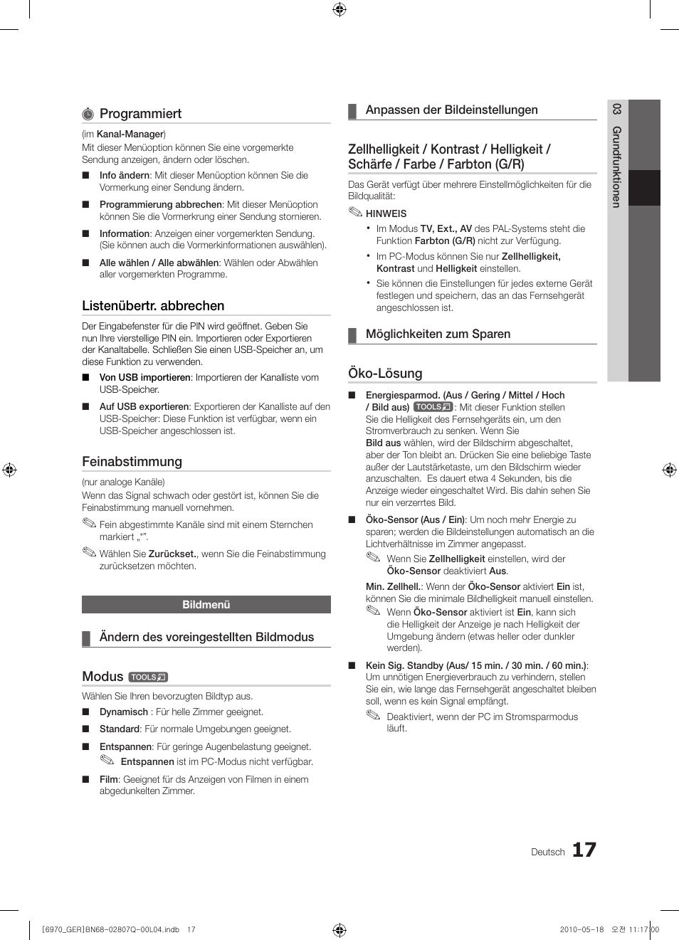 Samsung PS50C6970YS User Manual | Page 81 / 256