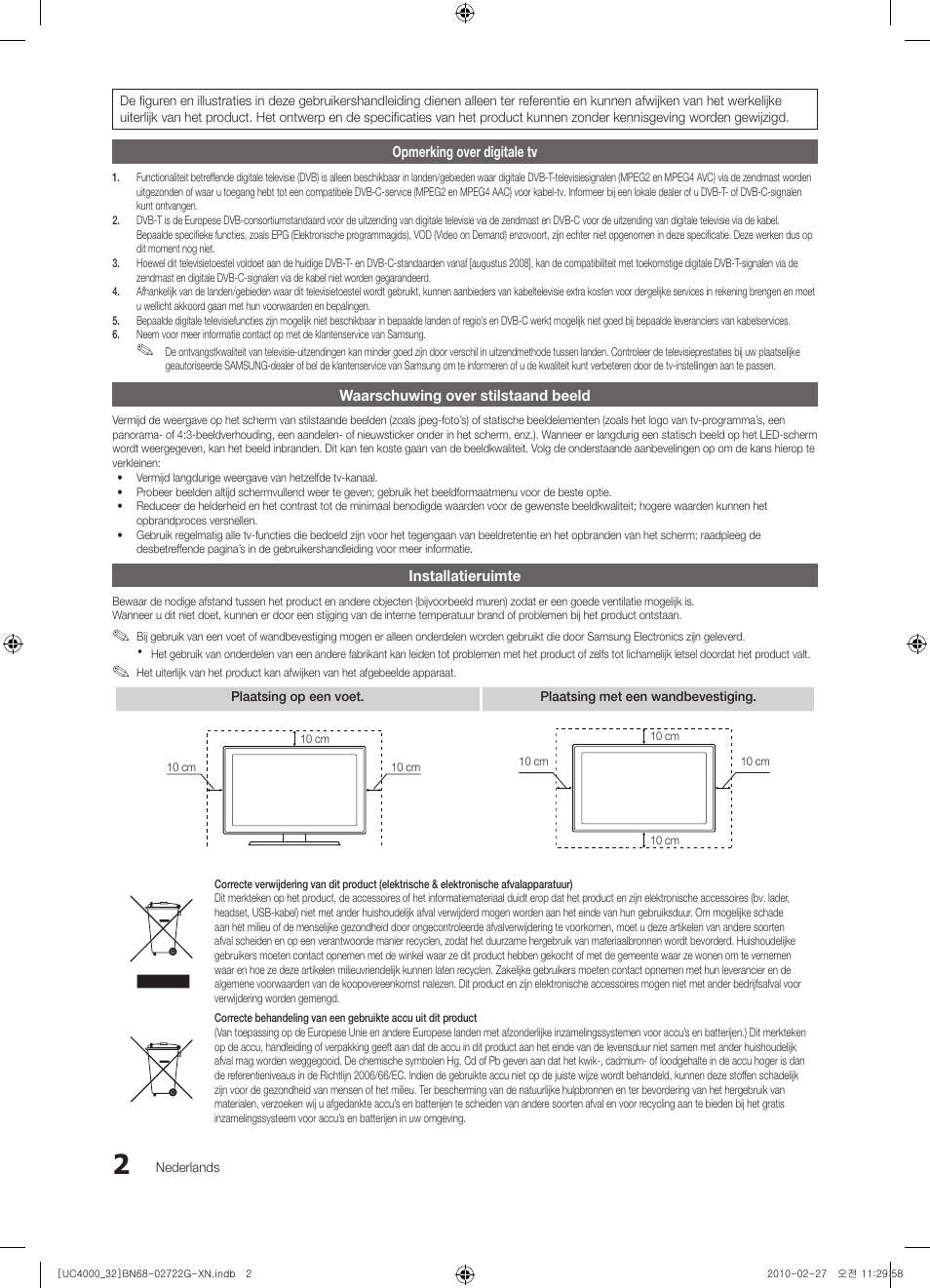 Samsung UE32C4000PW User Manual | Page 134 / 177