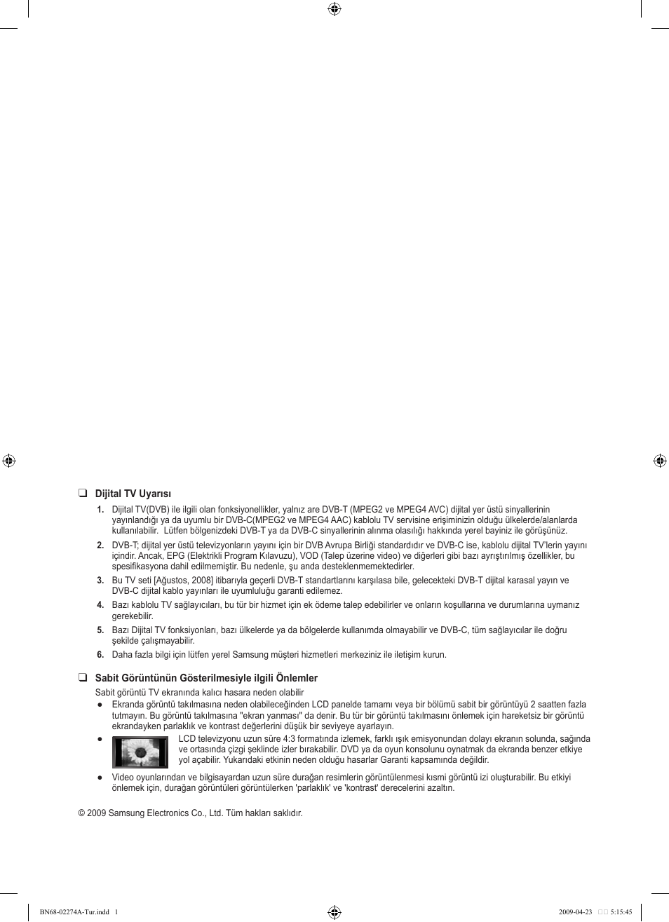 Samsung LE32B530P7N User Manual | Page 244 / 282