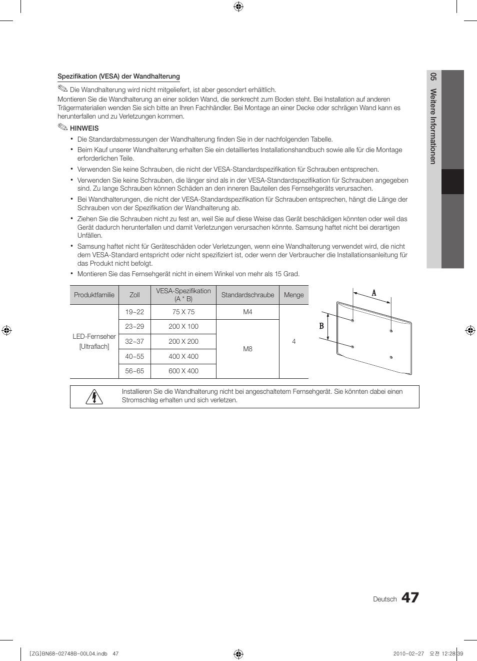 Samsung UE37C6000RW User Manual | Page 101 / 217