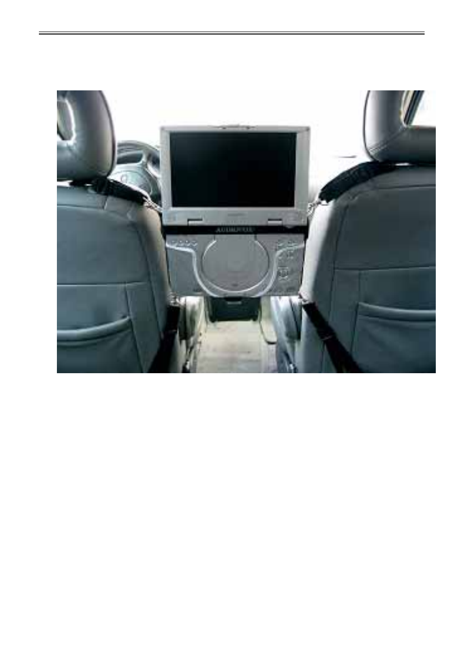 Installing the system between vehicle seats | Audiovox D2011 User Manual | Page 20 / 32