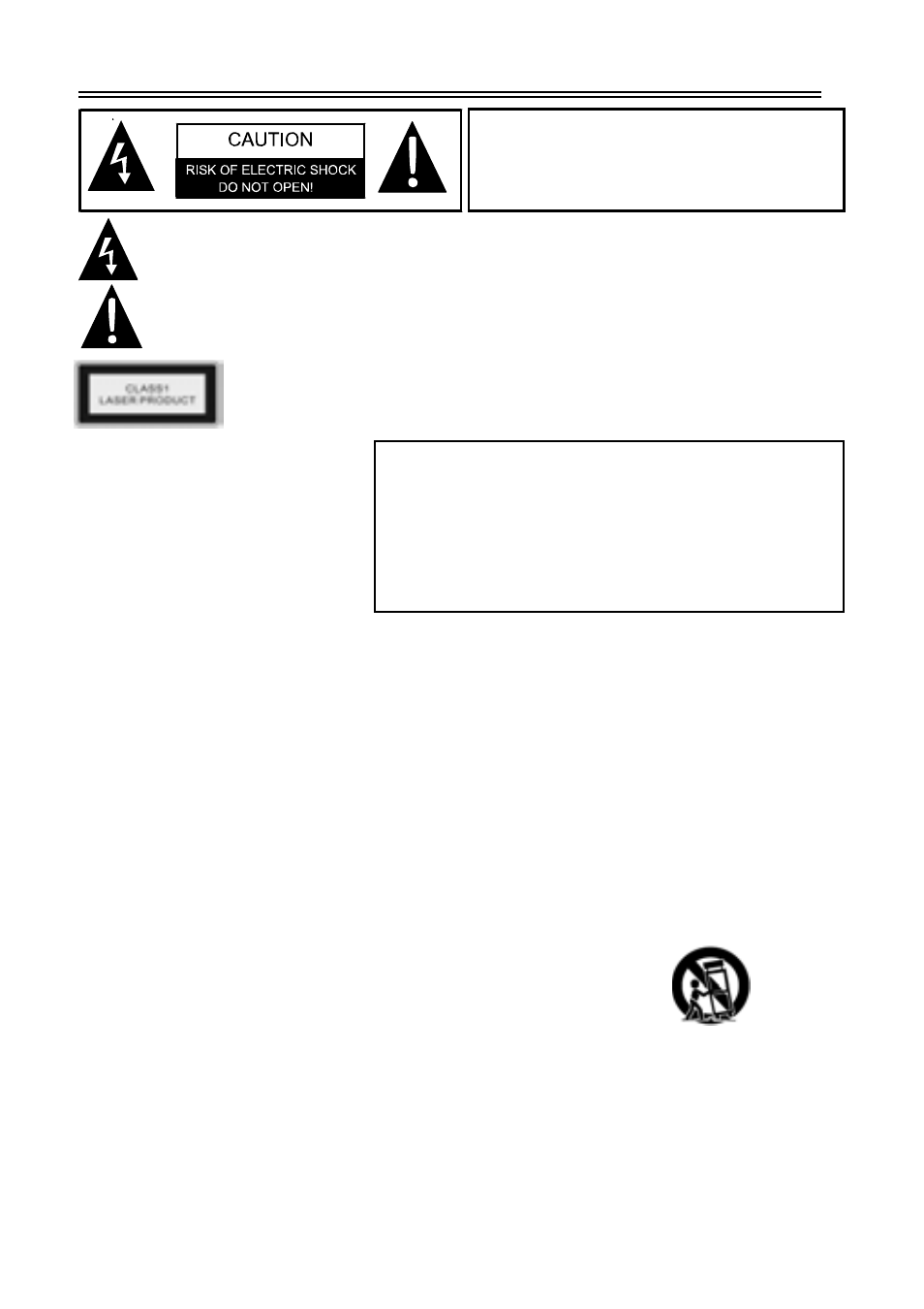 Notes, Cautions and warnings | Audiovox D2011 User Manual | Page 3 / 32