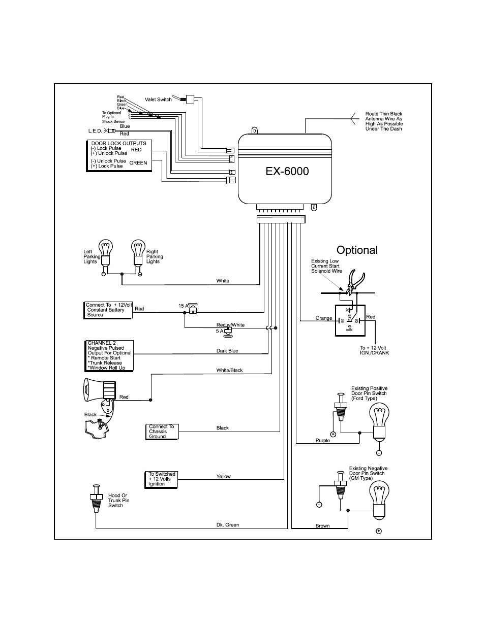 Audiovox Exclusive EX-6000 User Manual | Page 9 / 9