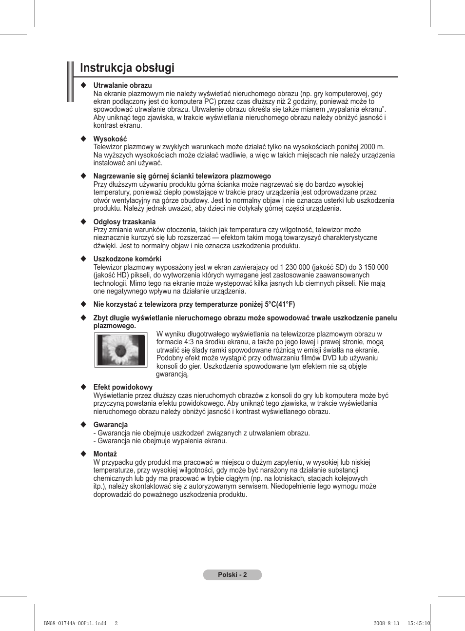 Instrukcja obsługi | Samsung PS42A411C2 User Manual | Page 381 / 568