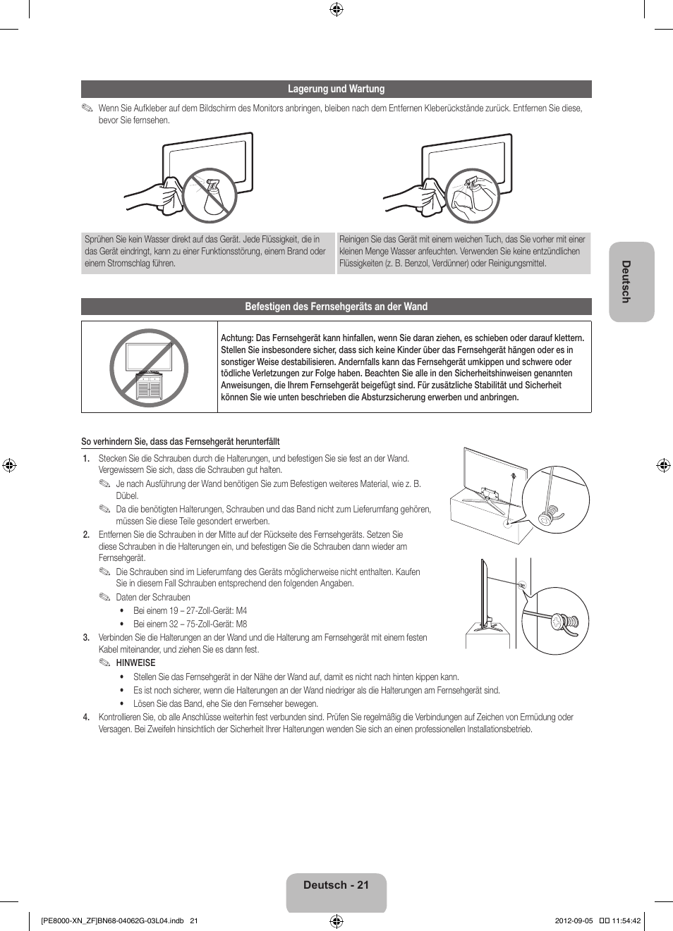 Samsung PS51E8000GS User Manual | Page 67 / 93