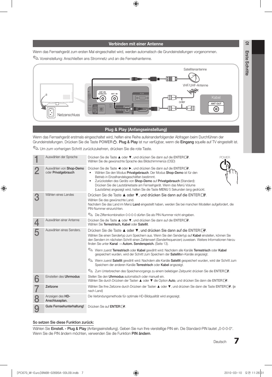 Samsung PS50C670G3S User Manual | Page 107 / 452