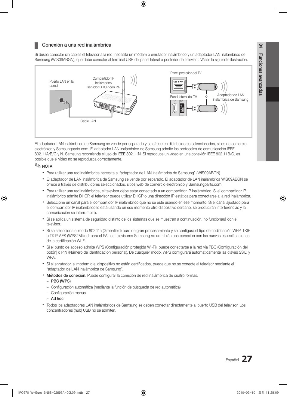 Samsung PS50C670G3S User Manual | Page 277 / 452