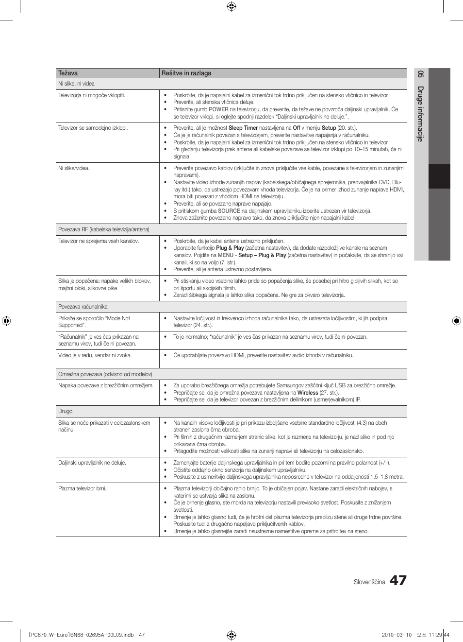 Samsung PS50C670G3S User Manual | Page 397 / 452