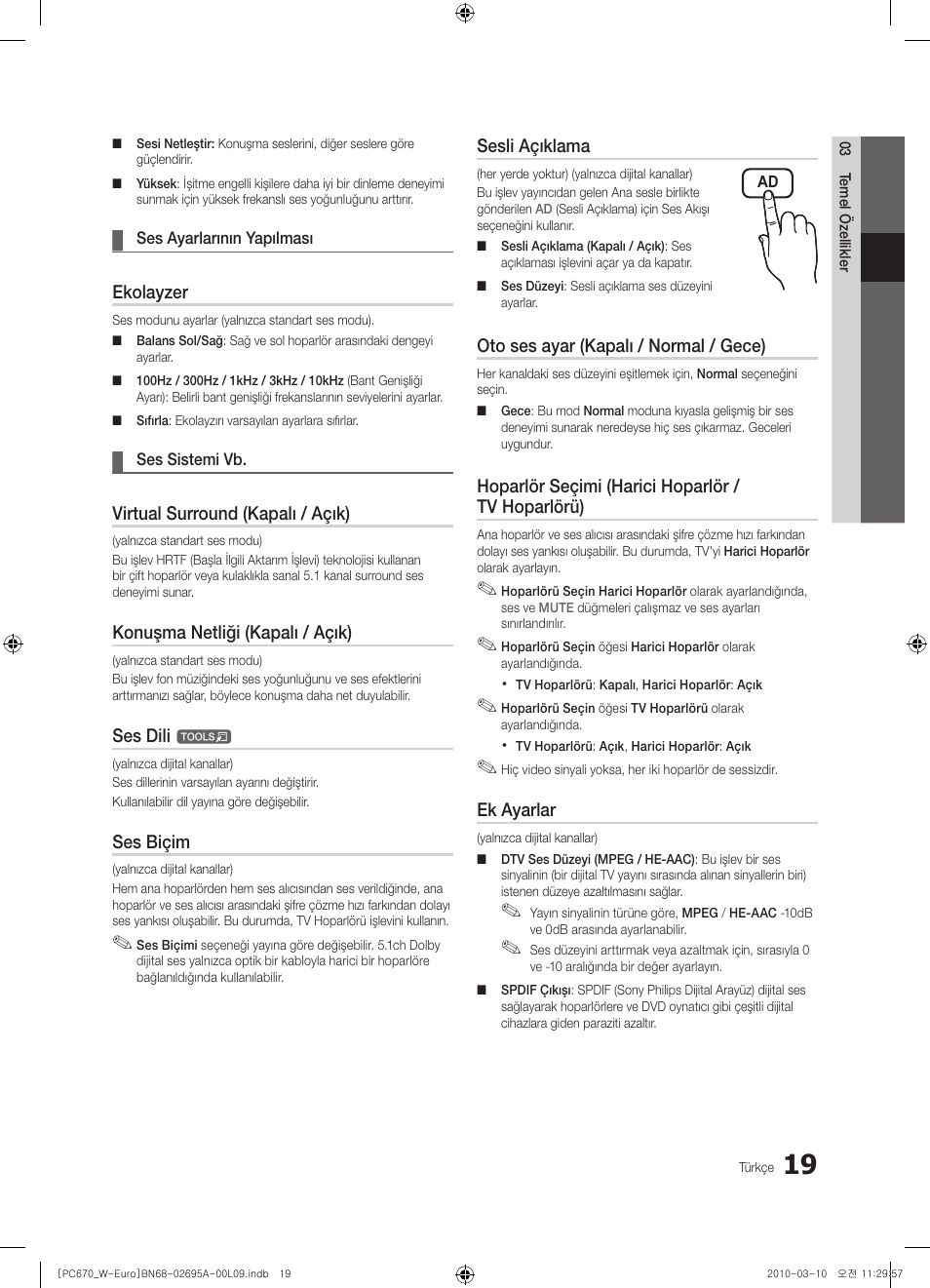 Samsung PS50C670G3S User Manual | Page 419 / 452