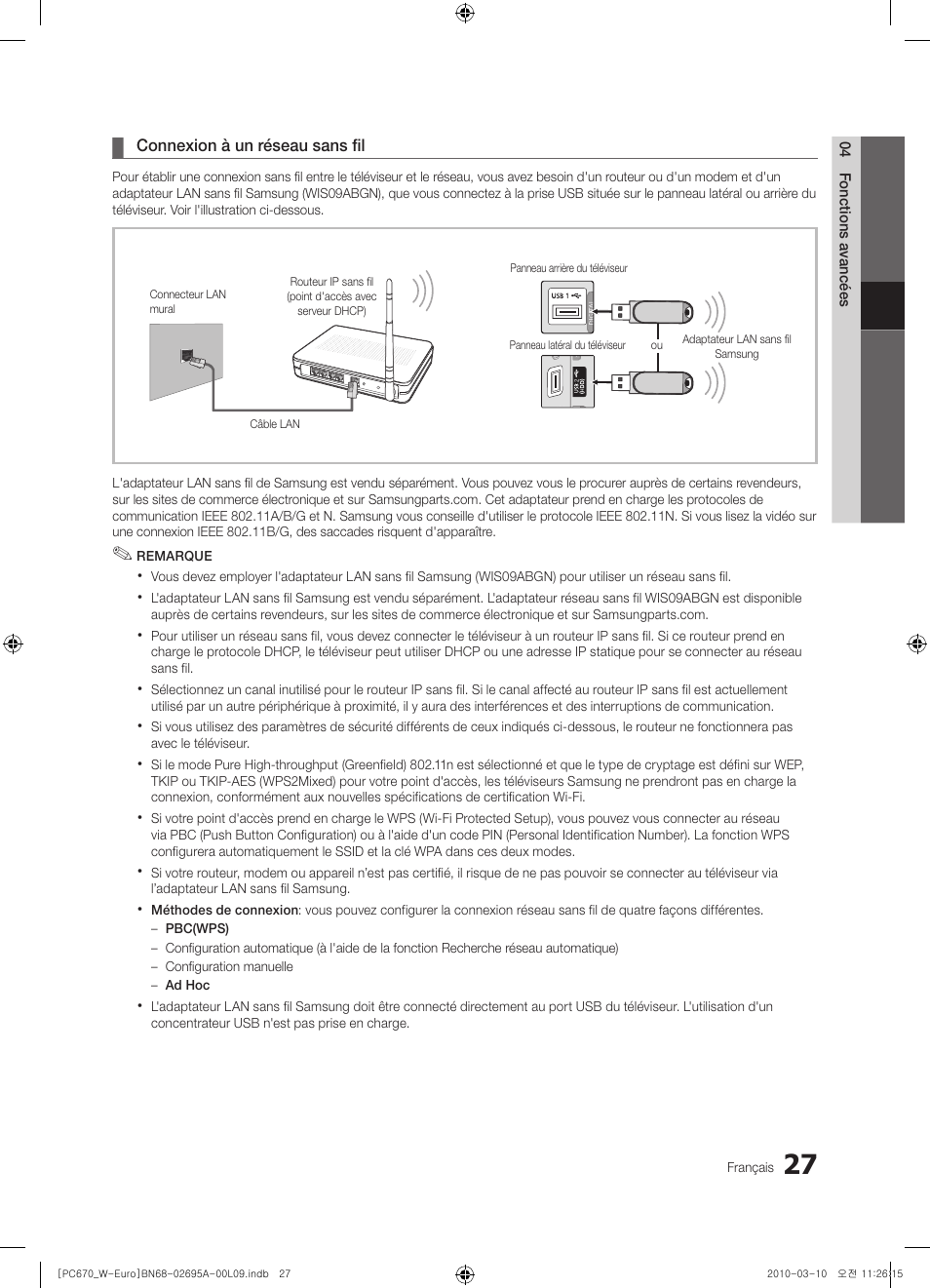 Samsung PS50C670G3S User Manual | Page 77 / 452