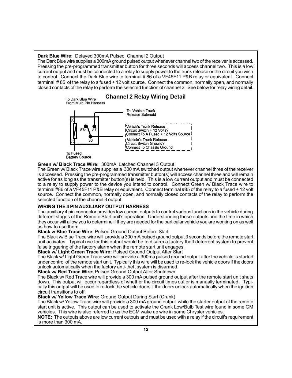 Audiovox APS 750 User Manual | Page 12 / 66