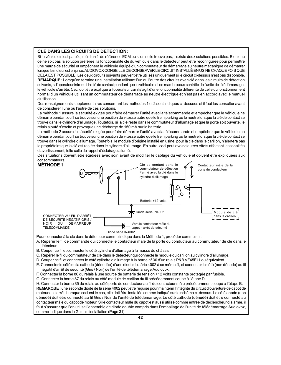 Audiovox APS 750 User Manual | Page 42 / 66