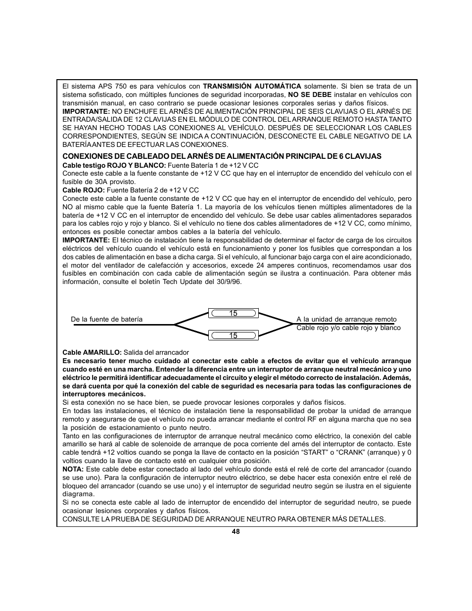 Audiovox APS 750 User Manual | Page 48 / 66