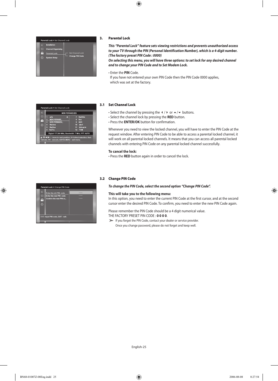 Samsung LE37R74BD User Manual | Page 27 / 81