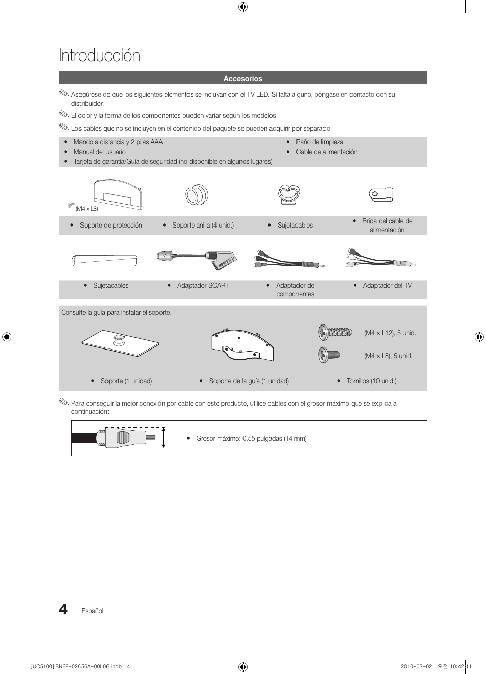 Introducción | Samsung UE37C5100QW User Manual | Page 104 / 303