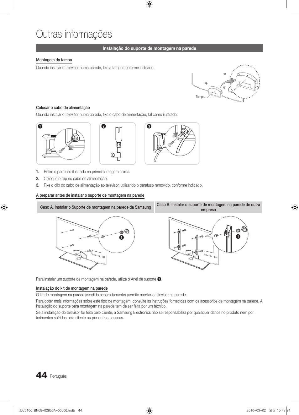 Outras informações | Samsung UE37C5100QW User Manual | Page 194 / 303
