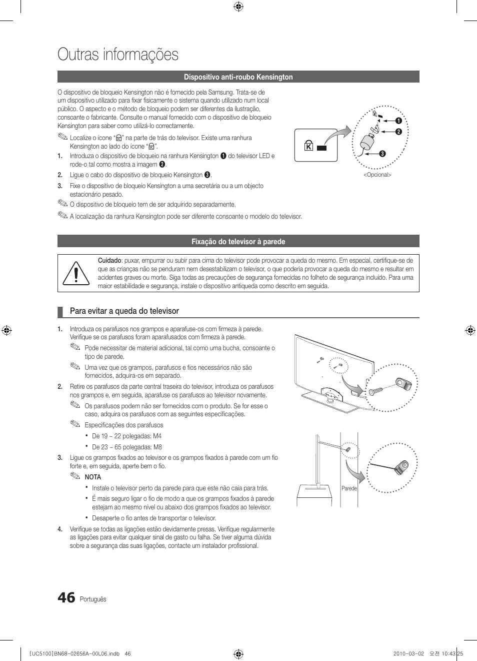 Outras informações | Samsung UE37C5100QW User Manual | Page 196 / 303