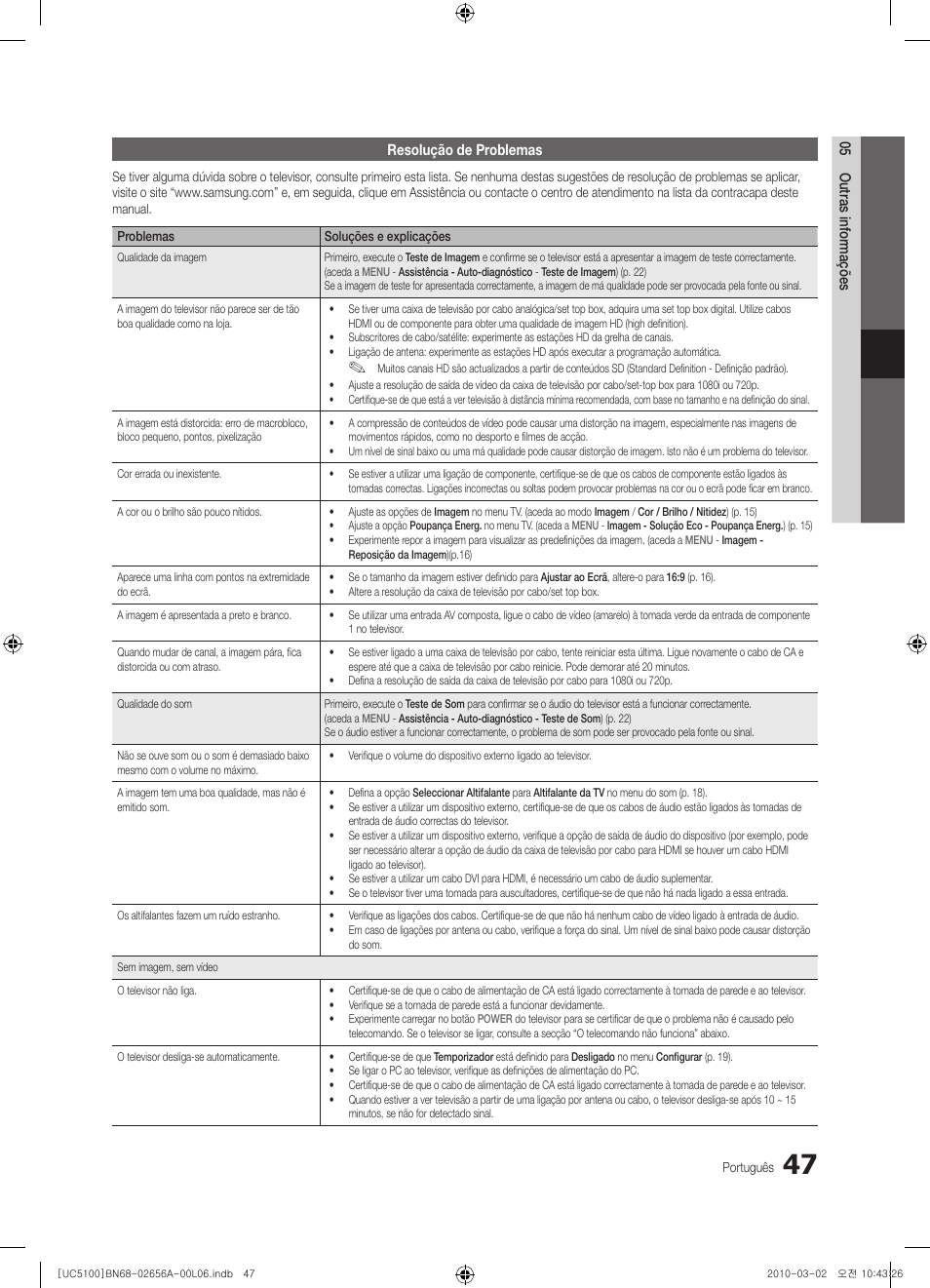 Samsung UE37C5100QW User Manual | Page 197 / 303