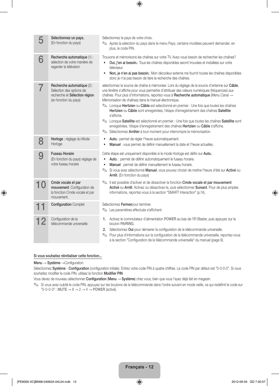 Samsung PS64E8000GS User Manual | Page 35 / 93