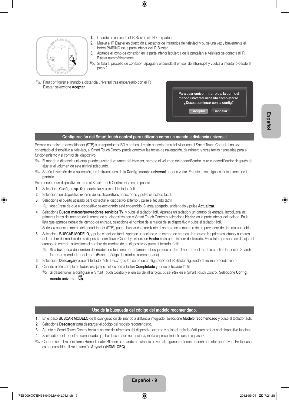 Samsung PS64E8000GS User Manual | Page 55 / 93