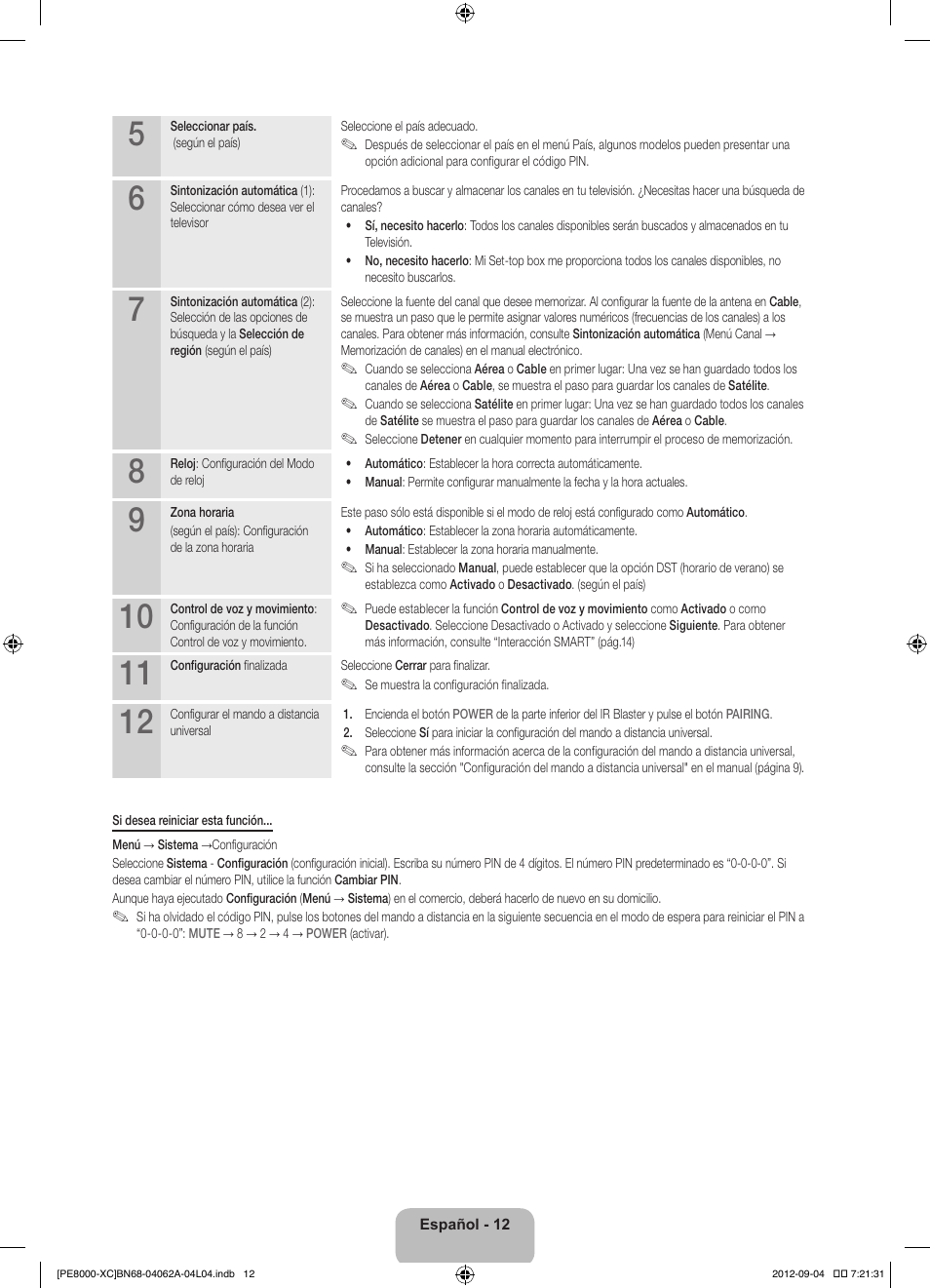 Samsung PS64E8000GS User Manual | Page 58 / 93