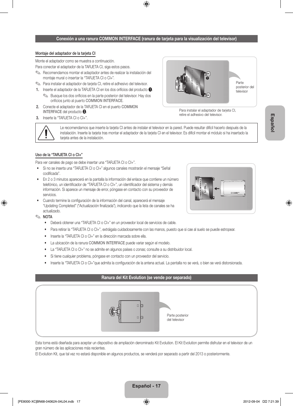 Samsung PS64E8000GS User Manual | Page 63 / 93