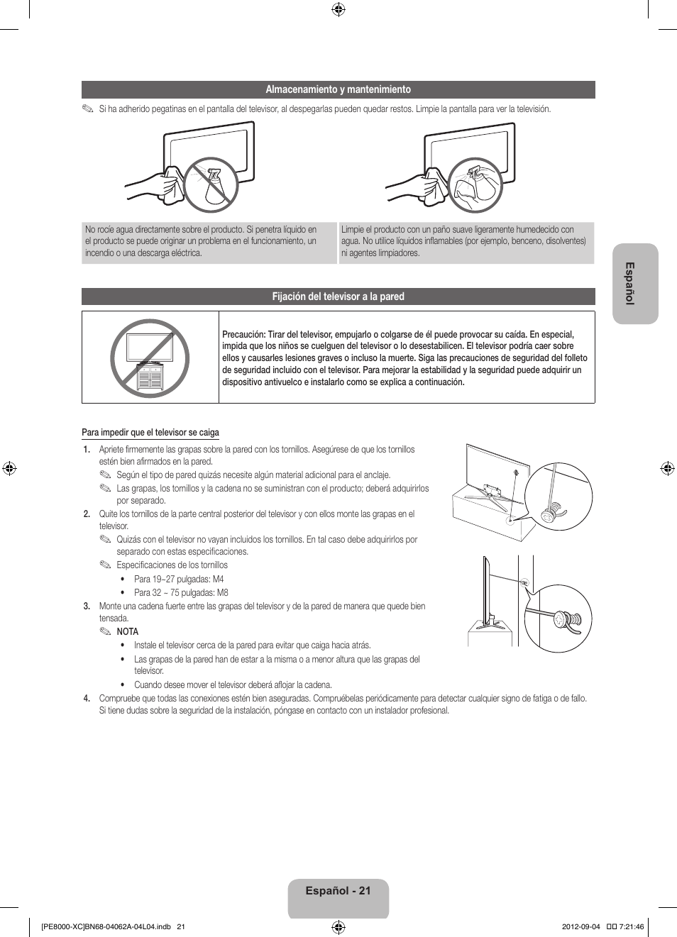 Samsung PS64E8000GS User Manual | Page 67 / 93