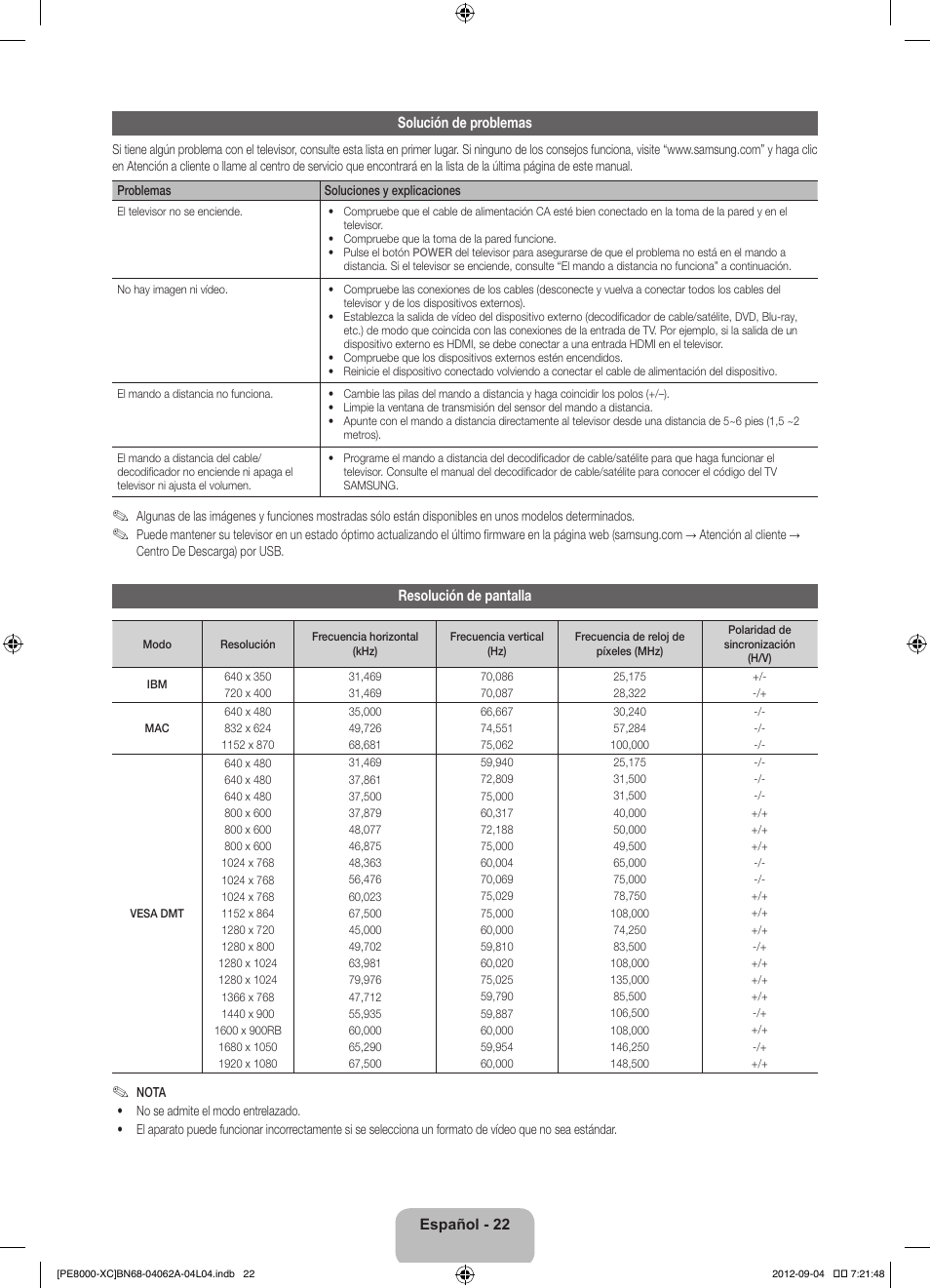 Samsung PS64E8000GS User Manual | Page 68 / 93