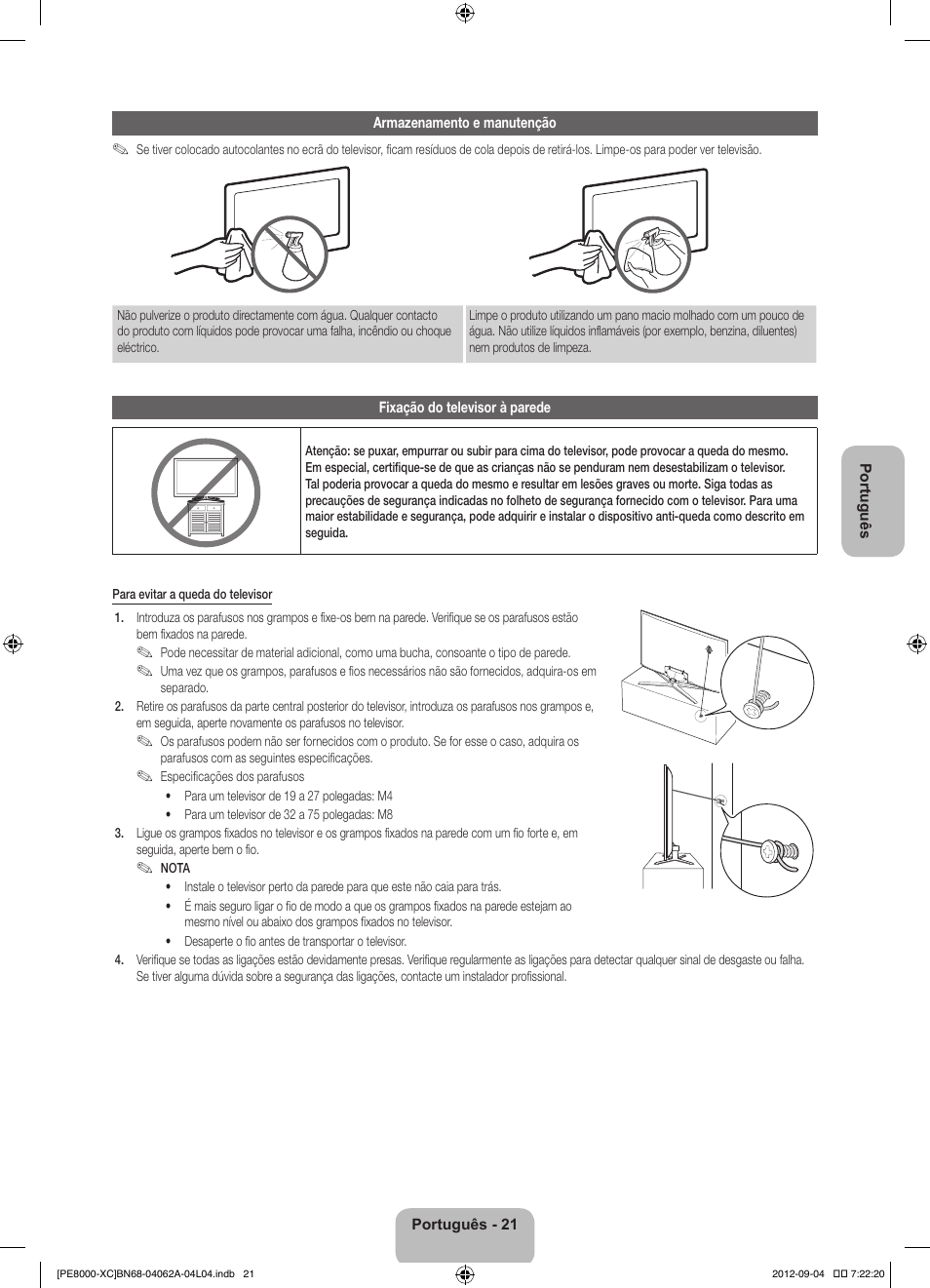 Samsung PS64E8000GS User Manual | Page 90 / 93