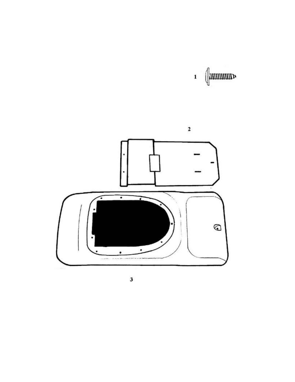 Materials provided for installation | Audiovox 50-0245x-014 SERIES User Manual | Page 2 / 4