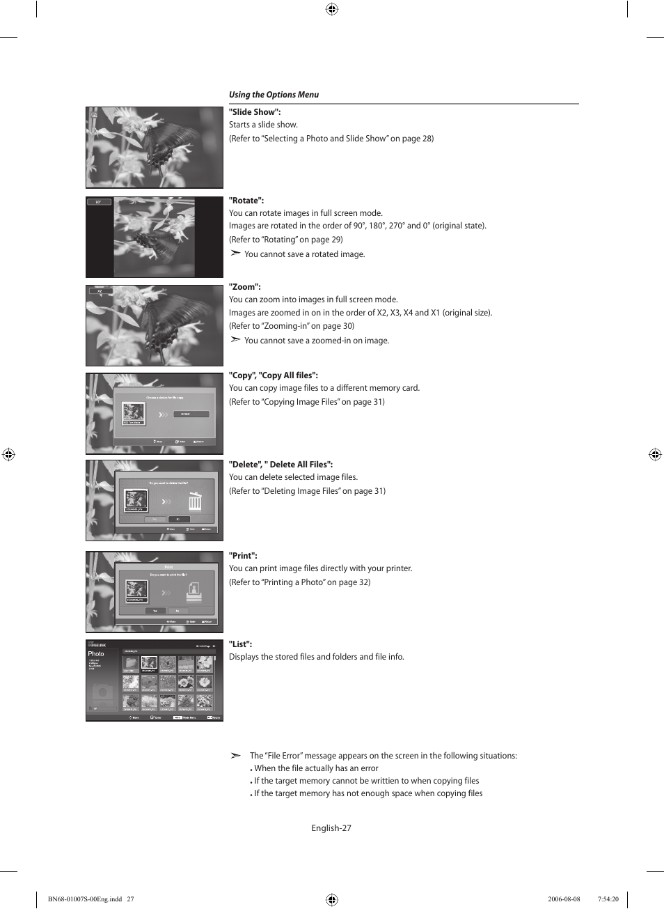 Samsung LE32N73BD User Manual | Page 29 / 111