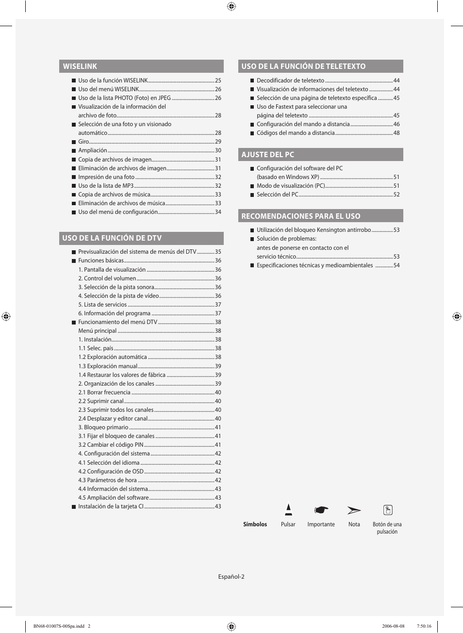 Samsung LE32N73BD User Manual | Page 58 / 111