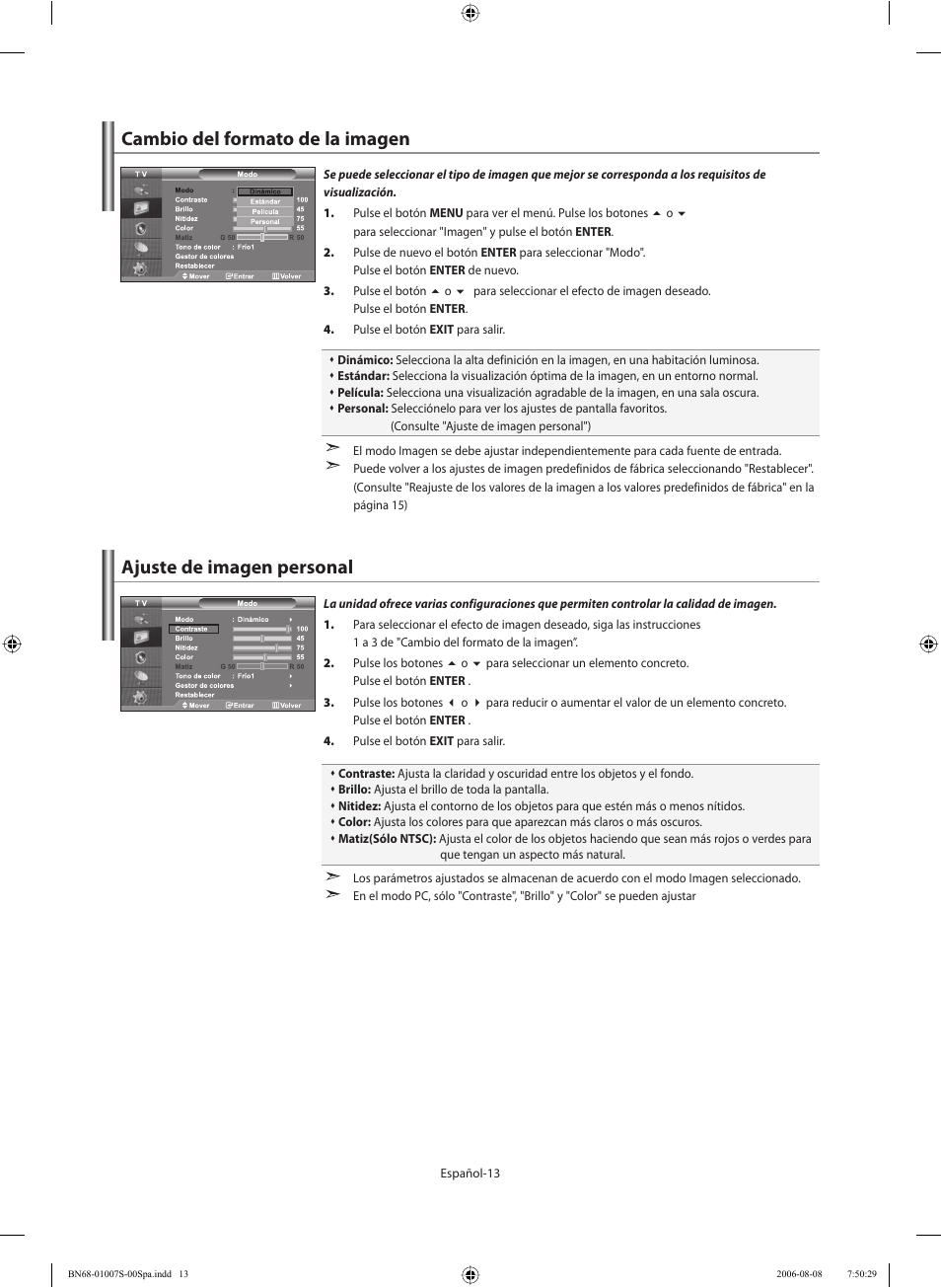 Samsung LE32N73BD User Manual | Page 69 / 111