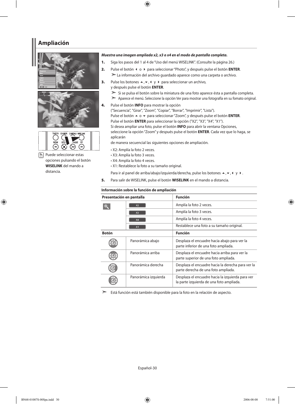 Ampliación | Samsung LE32N73BD User Manual | Page 86 / 111
