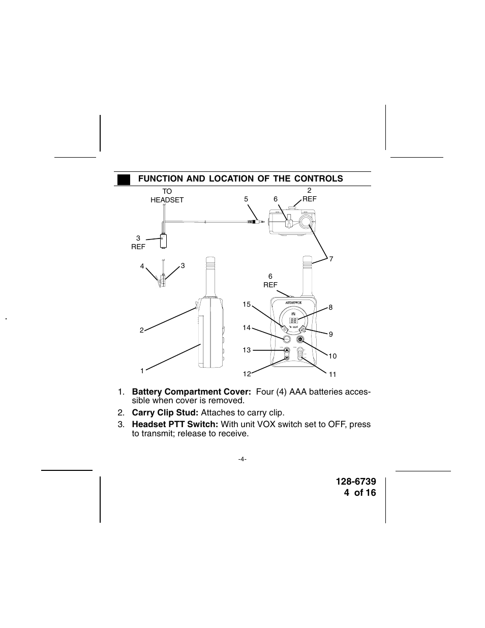 Audiovox GMRSWP1 User Manual | Page 4 / 16