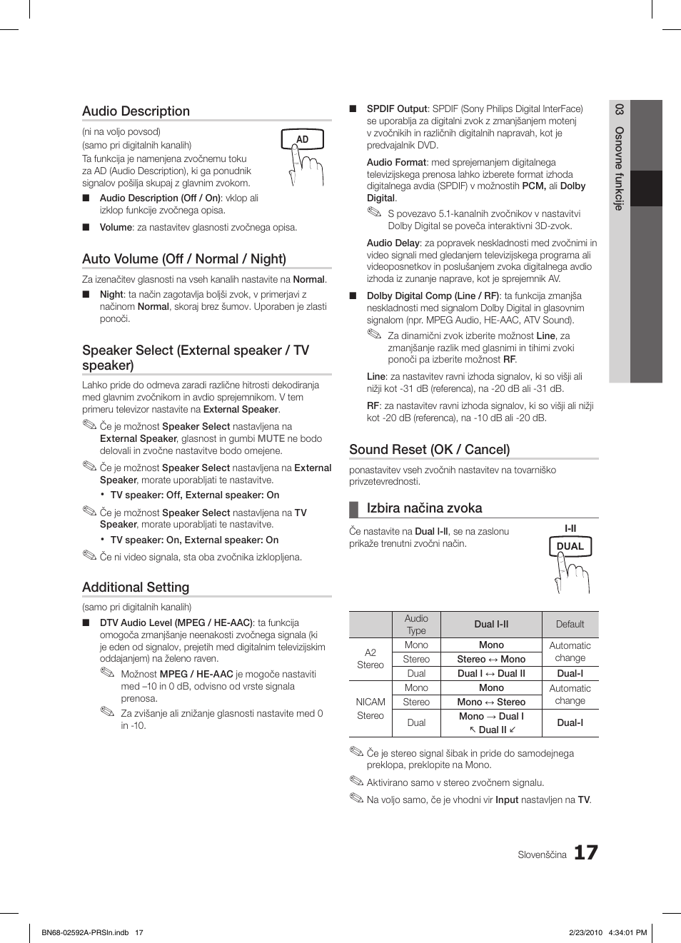 Samsung LE32C450E1W User Manual | Page 173 / 236