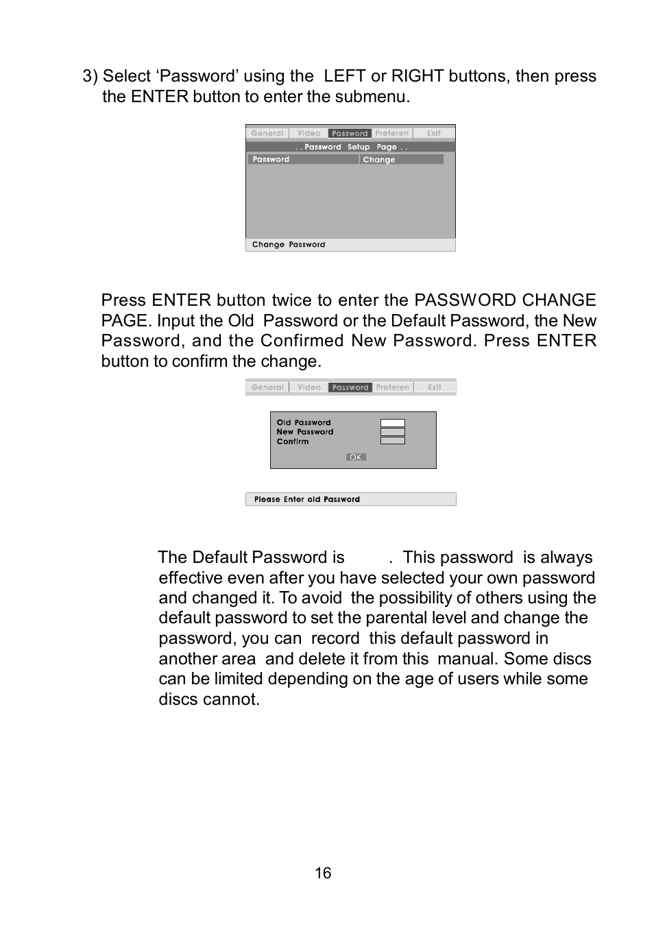 Audiovox D1809PK User Manual | Page 16 / 35