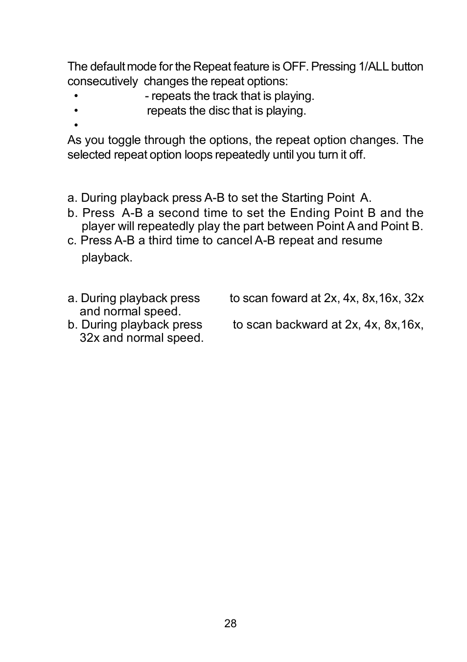 Audiovox D1809PK User Manual | Page 28 / 35