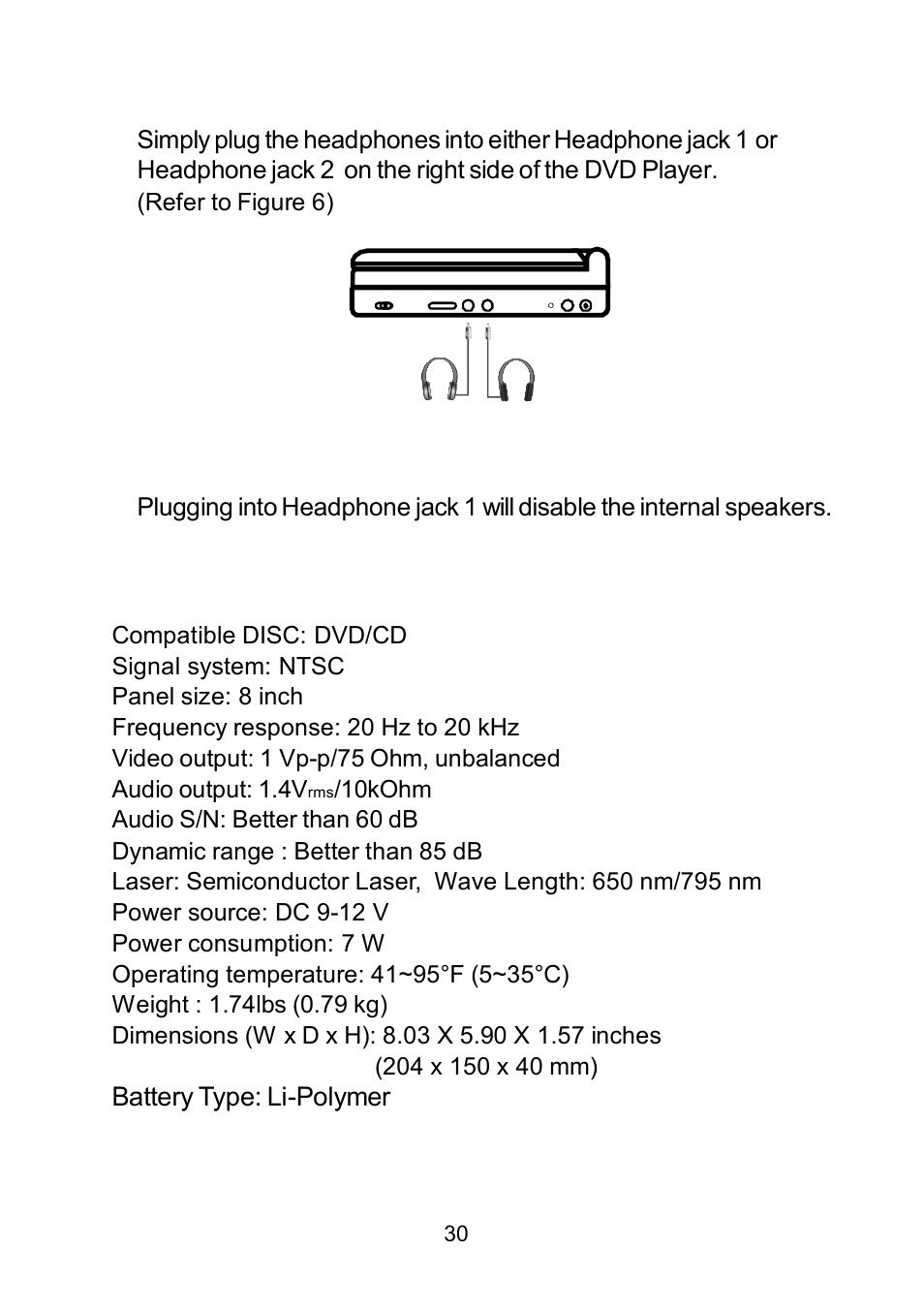 Audiovox D1809PK User Manual | Page 30 / 35