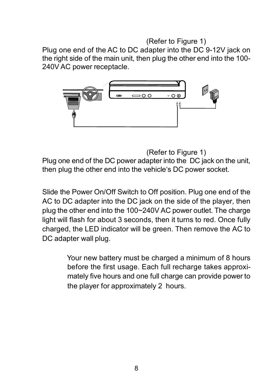 Audiovox D1809PK User Manual | Page 8 / 35
