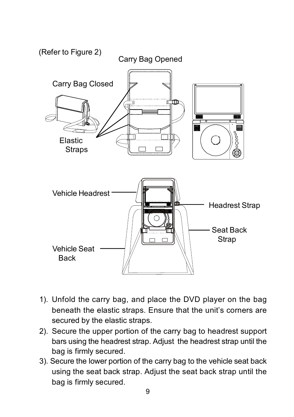 Audiovox D1809PK User Manual | Page 9 / 35