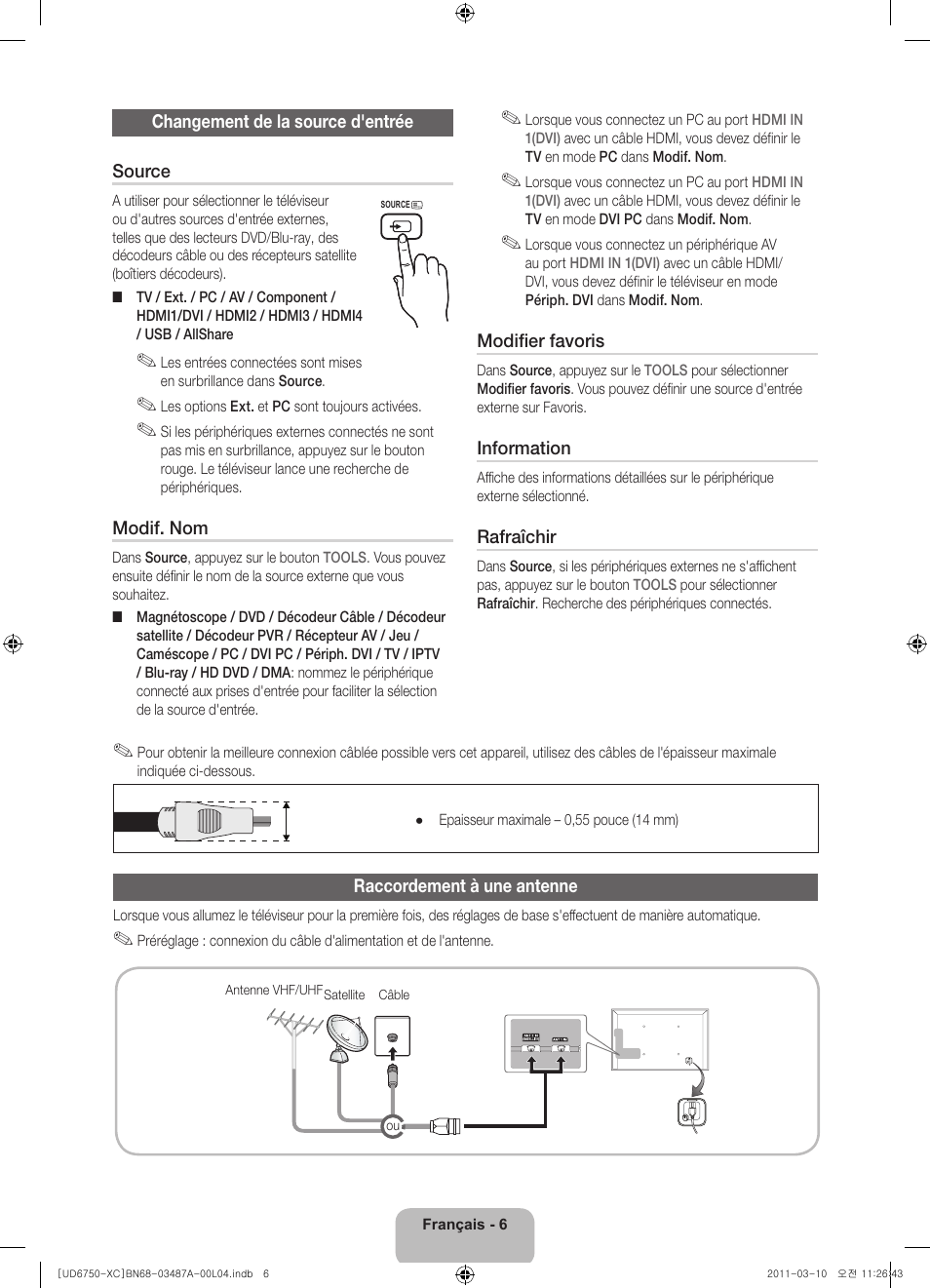 Samsung UE46D6750WS User Manual | Page 28 / 86