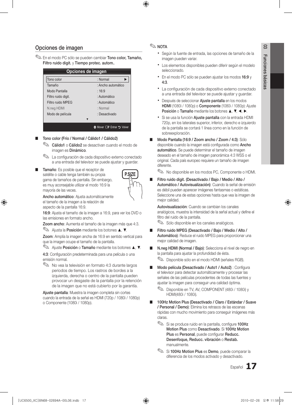 Samsung UE32C6500UW User Manual | Page 133 / 350